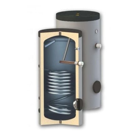 Mutassa a/az Sunsystem SN 1000 indirekt tároló 1000 l. 1 csőkígyóval részleteit Kép Sunsystem SN 1000 indirekt tároló 1000 l. 1 csőkígyóval