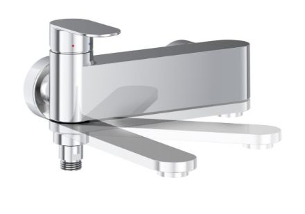 Mutassa a/az Ravak CR II 022.00CR Kádcsaptelep szett nélkül, Króm részleteit Kép Ravak CR II 022.00CR Kádcsaptelep szett nélkül, Króm