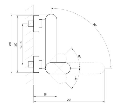Mutassa a/az Ravak CR II 022.00CR Kádcsaptelep szett nélkül, Króm részleteit Kép Ravak CR II 022.00CR Kádcsaptelep szett nélkül, Króm