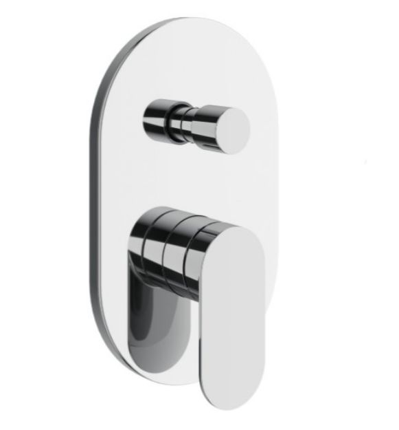 Kép Ravak CR II 065.00CR II.O2.RB070 Kétutas csaptelep alaptest nélkül, Króm, X070454