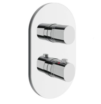 Mutassa a/az Ravak CR II 067.00CR II.O3.RB071 Termosztátos 3-utas csaptelep, alaptest nélkül, Króm részleteit Kép Ravak CR II 067.00CR II.O3.RB071 Termosztátos 3-utas csaptelep, alaptest nélkül, Króm