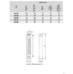 Kép Biasi LBA 800 / 10 tagosítható alumínium radiátor