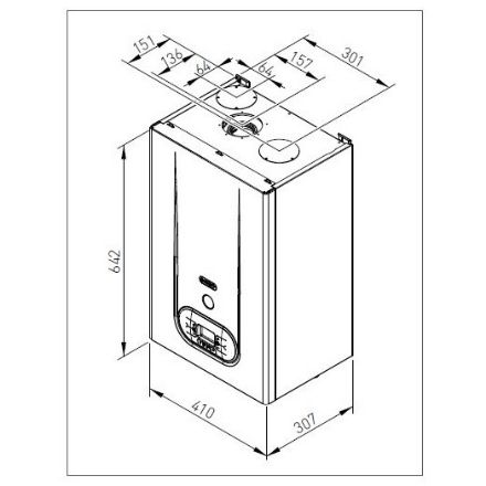 Mutassa a/az Radiant R1K 28/B COMBI-TECH (ERP) kondenzációs fűtő falikazán bojlervezérléssel, 28 kW (HMV: 28 kW) részleteit Kép Radiant R1K 28/B COMBI-TECH (ERP) kondenzációs fűtő falikazán bojlervezérléssel, 28 kW (HMV: 28 kW)