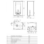 Kép Radiant R2K 24 COMBI-TECH (ERP) kondenzációs kombi falikazán, 23,5 kW