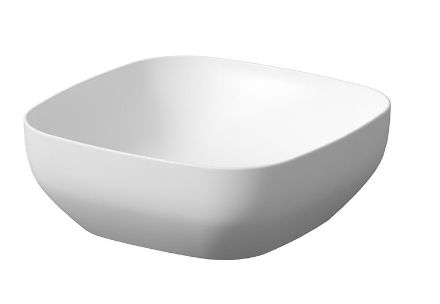 Mutassa a/az Cersanit Larga bútorra építhető mosdó 38x38cm, fehér (K677-015) részleteit Kép Cersanit Larga bútorra építhető mosdó 38x38cm, fehér (K677-015)