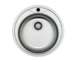 Kép Mofém Infinite 510 kerek (1 medence) beépíthető mosogató szifoncsomaggal