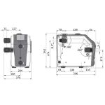 Kép Wilo Isar BOOST5-E-3-2G frekvenciaváltóval ellátott nyomásfokozó berendezés