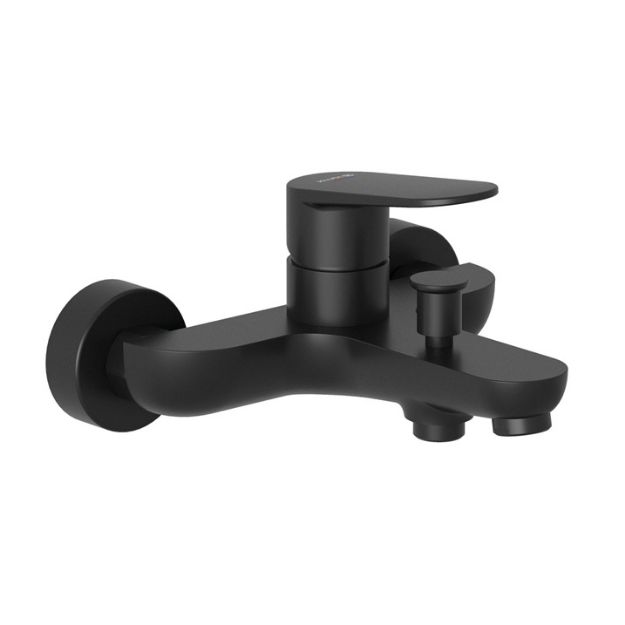 Kép Kludi X1 kádcsaptelep, zuhanyszett nélkül, fekete