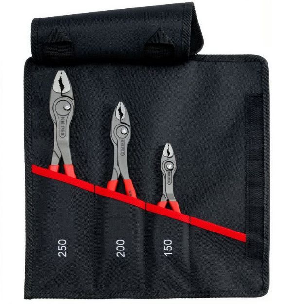 Kép Knipex TwinGrip állítható fogó készlet csúszásgátló markolattal 150-200-250mm