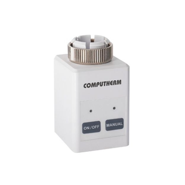 Kép Computherm Q12RF termosztáttal vezérelhető vezeték nélküli motoros állítómű radiátorszelepekhez