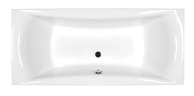 Kép M-ACRYL Amanda 160x75 akryl fürdőkád lábbal 12021