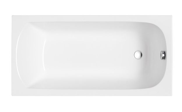 Kép M-ACRYL Mira 160x70 akryl fürdőkád lábbal 12194