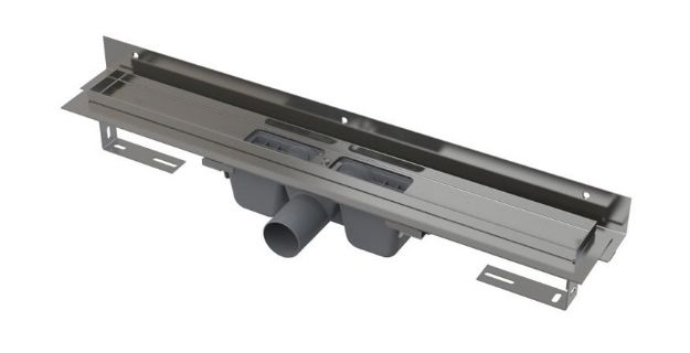 Kép AlcaPlast APZ4-750 zuhany folyóka 85mm magas falhoz