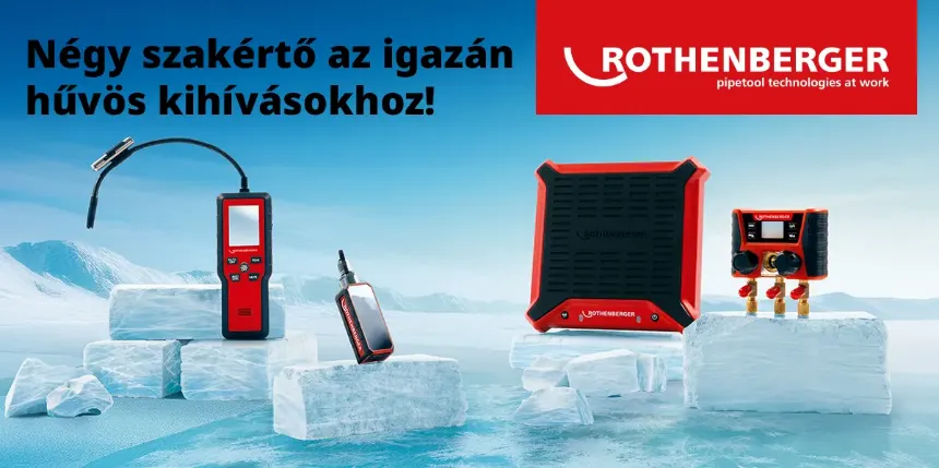 Új hűtés és klímatechnikai termékek a ROTHENBERGERTŐL