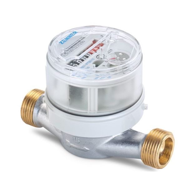 Kép Zenner ETWD-M 2,5-110 1/2" vízóra (meleg), hollandi nélkül R80H40V ZR