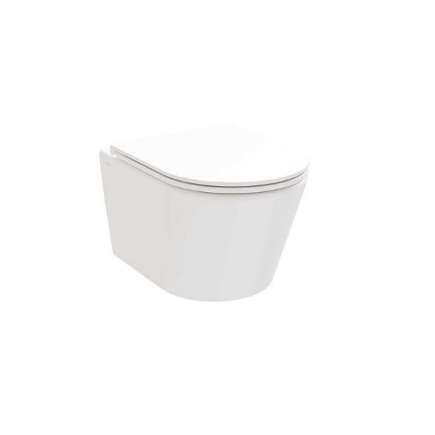 Kép Ravak Flow RimOff perem nélküli WC, SoftClose ülökével