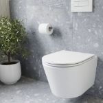 Kép Ravak Flow RimOff perem nélküli WC, SoftClose ülökével