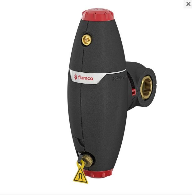 Kép Flamco 3/4" XStream Vent-Clean kombinált lég és iszapleválasztó