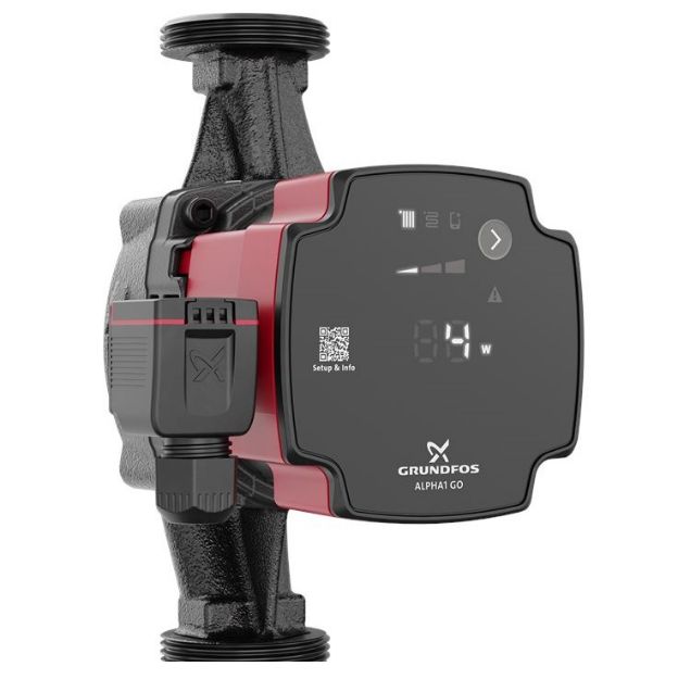 Kép Grundfos ALPHA1 GO 25-80 180 A-energiaosztályú, fűtési keringető szivattyú