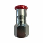 Kép m-tech CarboPress 22mm*3/4" BM csatlakozó, szénacél