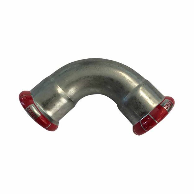 Kép m-tech CarboPress 42mm 90°BB könyök, szénacél