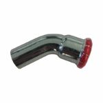 Kép m-tech CarboPress 22mm 45°KB könyök, szénacél