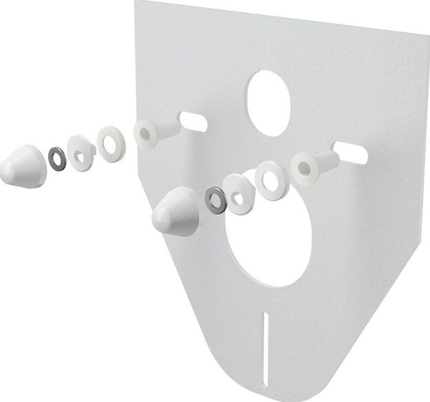 Kép AlcaPlast M 910 Hangszigetelő lemez függeszthető WC-hez