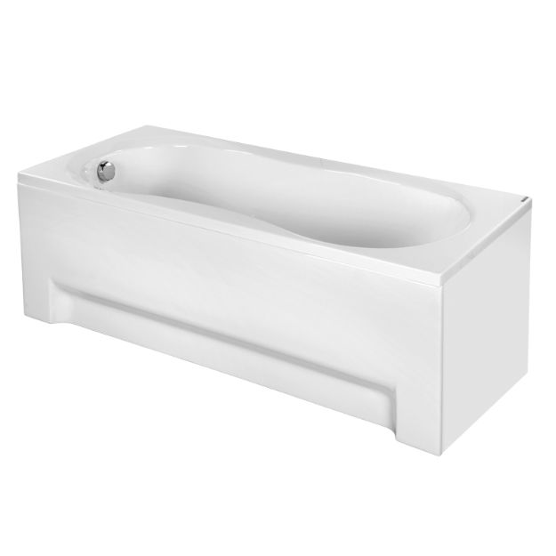 Kép M-ACRYL Mars 170x75 akryl fürdőkád lábbal