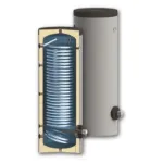 Kép Sunsystem SWP NL 400 indirekt tároló 400 l. 1 csőkígyóval, hőszivattyúhoz