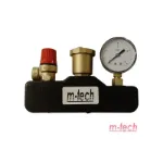 Kép m-tech UniTherm biztonsági szerelvénycsoport 1" fűtésre, sárgaréz