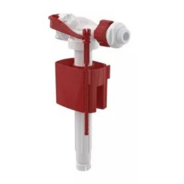 Kép Alcaplast  A150P-1/2" töltőszelep oldalsó csatlakozású műanyag tartályhoz (műanyag menetes)