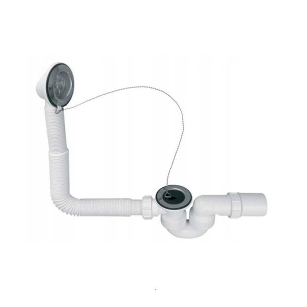 Kép McAlpine 6/4˝-NA40/50 kád le- és túlfolyó garnitúra