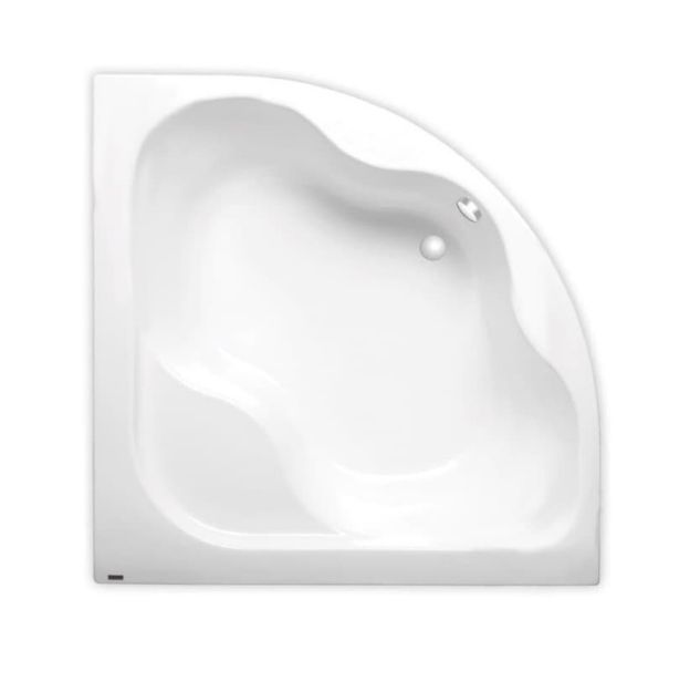 Kép Syntia PLUS akril fürdőkád 150x150cm akryl sarokkád, 5mm-es akrilból