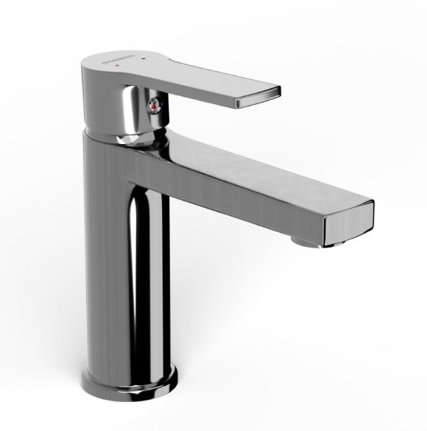 Kép Sanimix Mira mosdó csaptelep automata leeresztővel