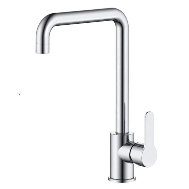 Kép Sanimix Fjord álló mosogató csaptelep, inox