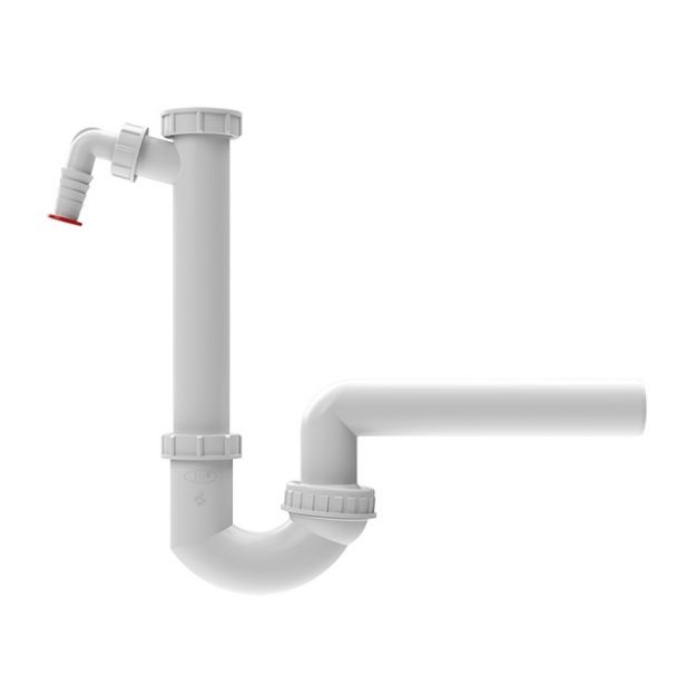 Kép HL 6/4˝ csőszifon (NA40) mosógépcsatlakozóval