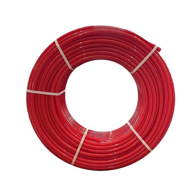 Kép m-tech NOxiFloor 16x2mm padlófűtési cső PeRt-EVOH-PeRt piros 600m