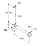 Kép Kludi Design búraszifon krómozott