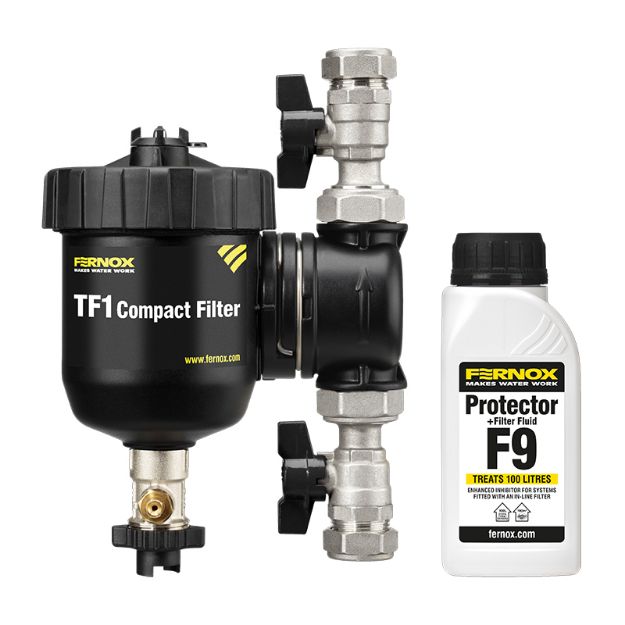 Kép Fernox TF1 Compact D22 mágneses iszapleválasztó+ F9 inhibitorral