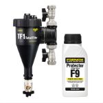 Kép Fernox TF1 Total Filter 1˝ mágneses iszapleválasztó + F9 Filter Fluid folyadék