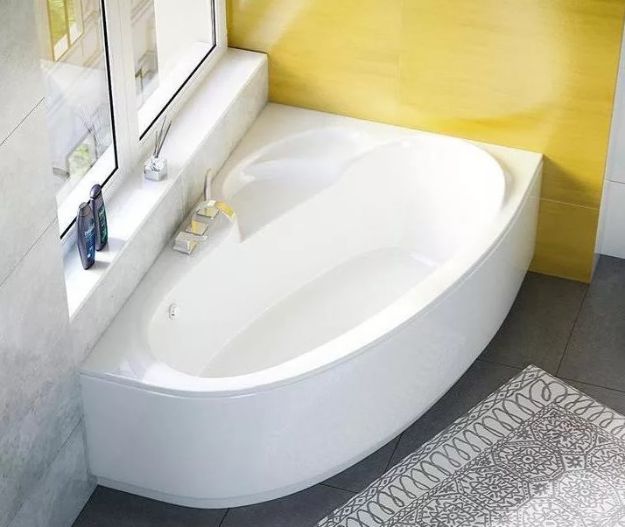 Kép M-ACRYL Daria 160x105 balos akryl fürdőkád lábbal 12007