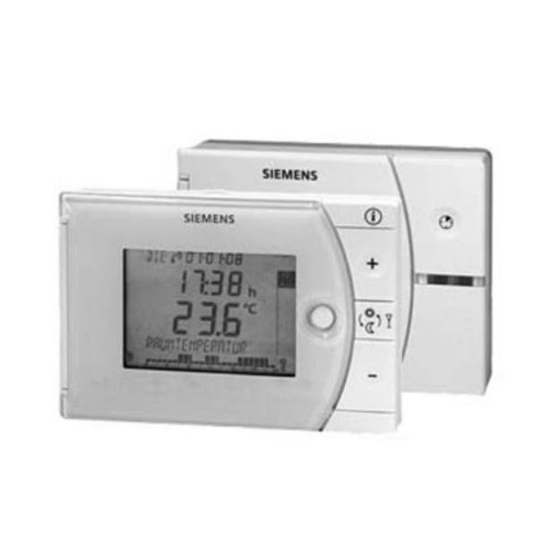 Kép Siemens REV 24RF/SET heti programozású, rádiófrekvenciás szobatermosztát