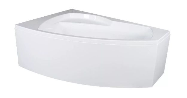 Kép M-ACRYL Claudia 160x105 balos akryl fürdőkád lábbal 12398