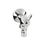 Kép Mofém WC öblítőszelep, fém fogantyúval, öblítőcső nélkül