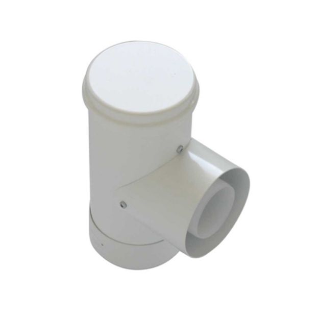 Kép Tricox PAET05 ellenőrző T-idom PPs/Alu 110/160mm