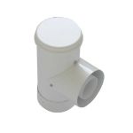 Kép Tricox PAET50C ellenőrző T-idom PPs/Alu 60/100mm