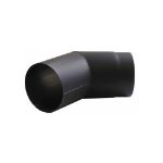 Kép Acél füstcső könyök, 132 / 45°