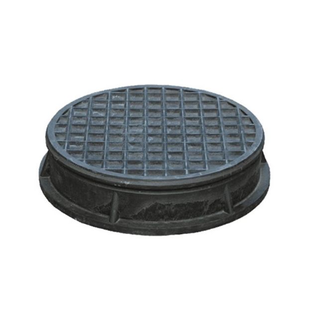 Kép PipeLife D160 PVC fedlap zöldterületi tisztítónyíláshoz