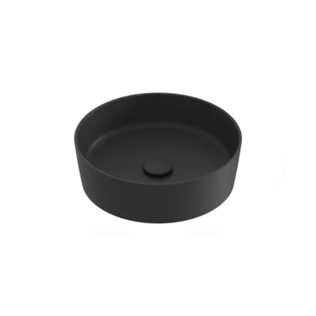 Kép Ravak Mosdó Uni 400 Slim Ceramic, matt fekete