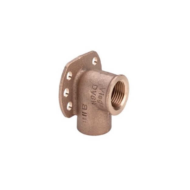 Kép Viega 4471G 3/4˝*22mm falikorong, vörösöntvény